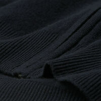 Cardigan zippé en laine d'agneau ultrafine