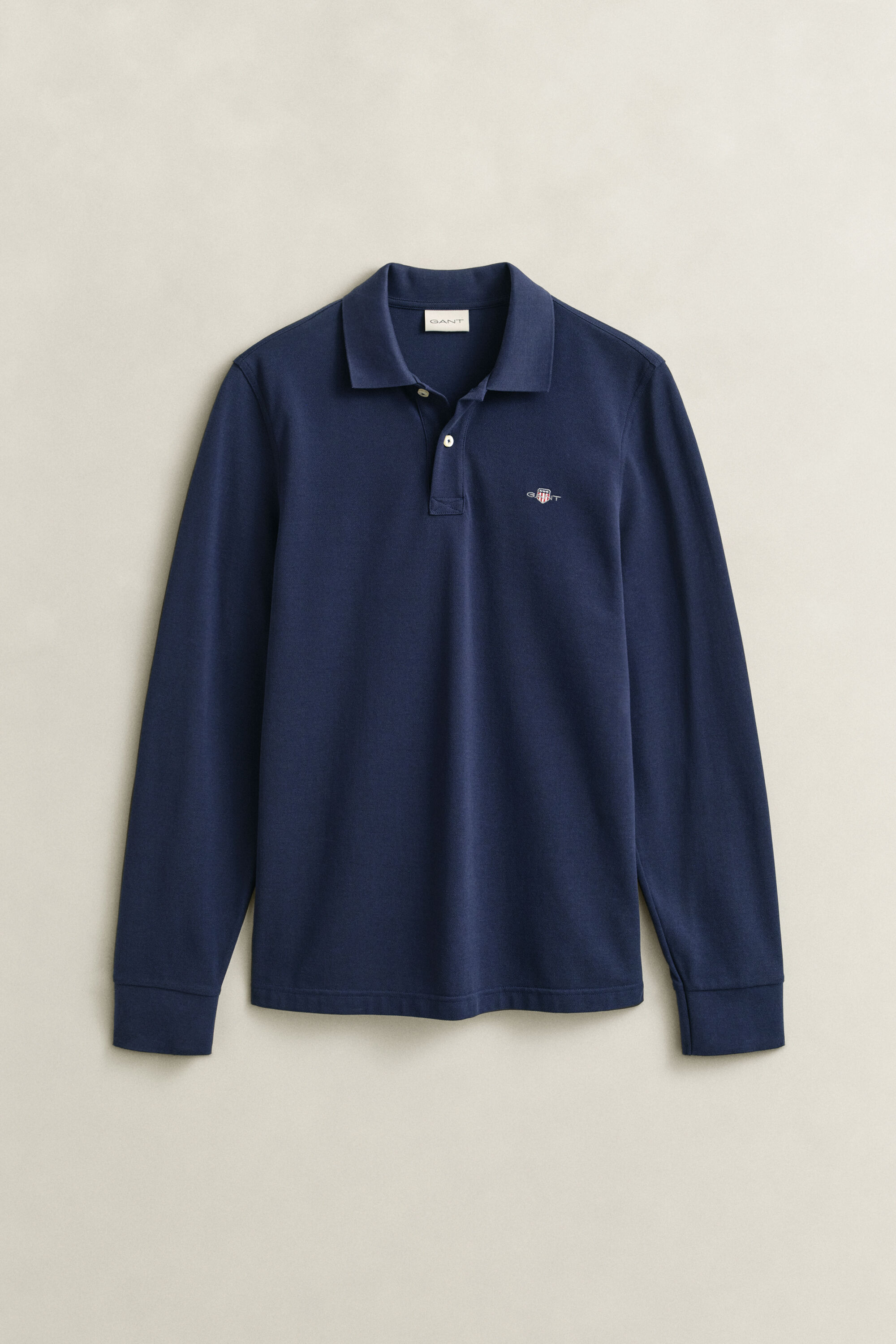 Poloshirt met lange mouwen