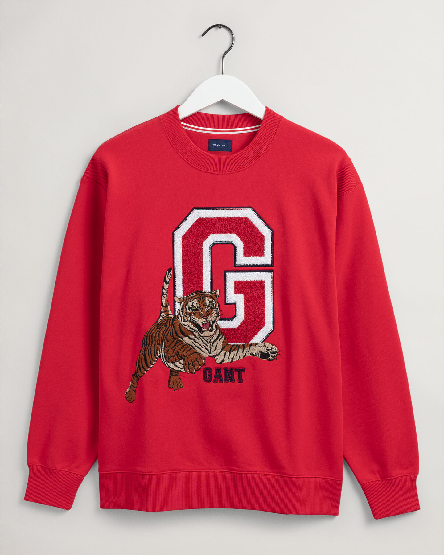 Tiger sweatshirt met ronde hals