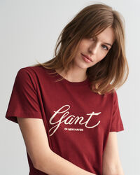 T-shirt met letters