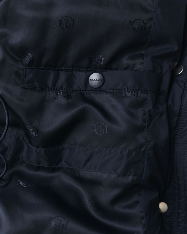 Doudoune mi-longue en duvet