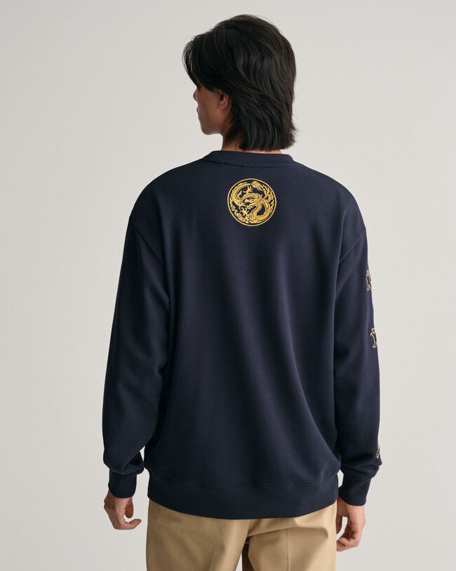 Sweat-shirt ras du cou Dragon Crest