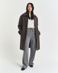 Broek van gebreide wol