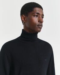 Pull col roulé en laine mérinos extrafine