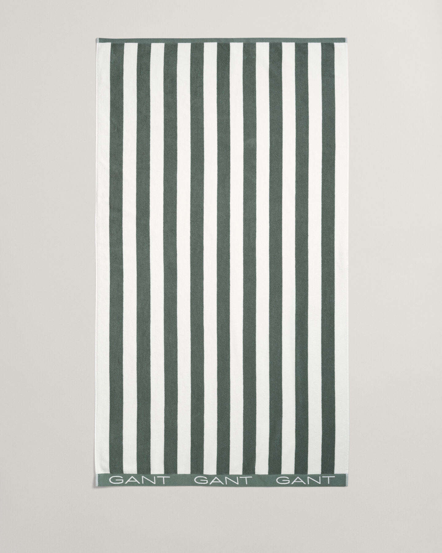 Strandlaken met blokstreep