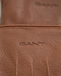 Kasjmier gevoerde leren handschoenen