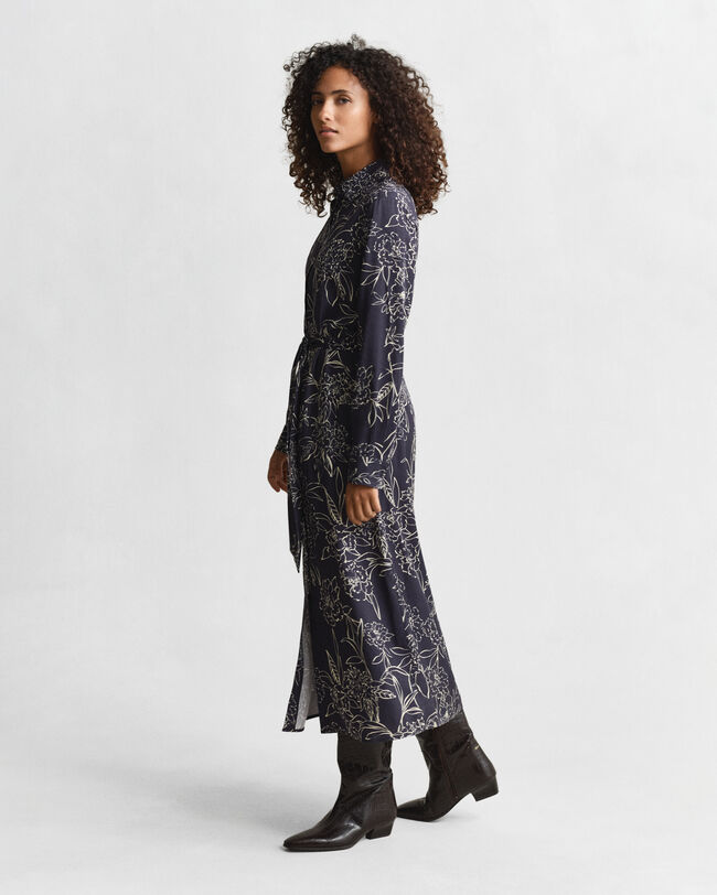 Hemdjurk met bloemenprint