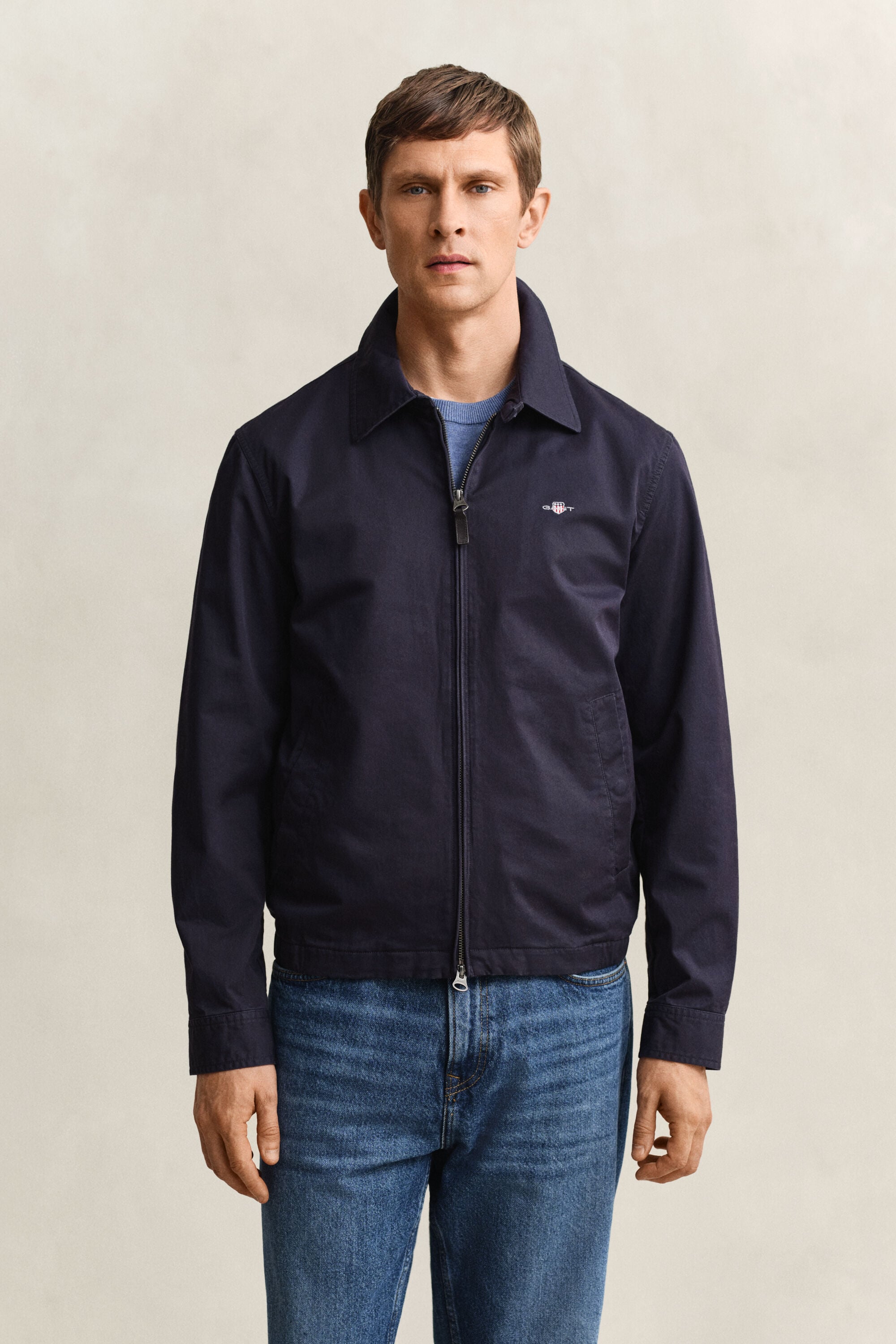 Katoenen Windcheater jack