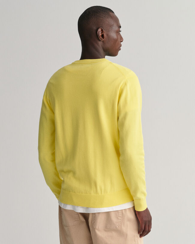 Pull ras du cou en coton Classic