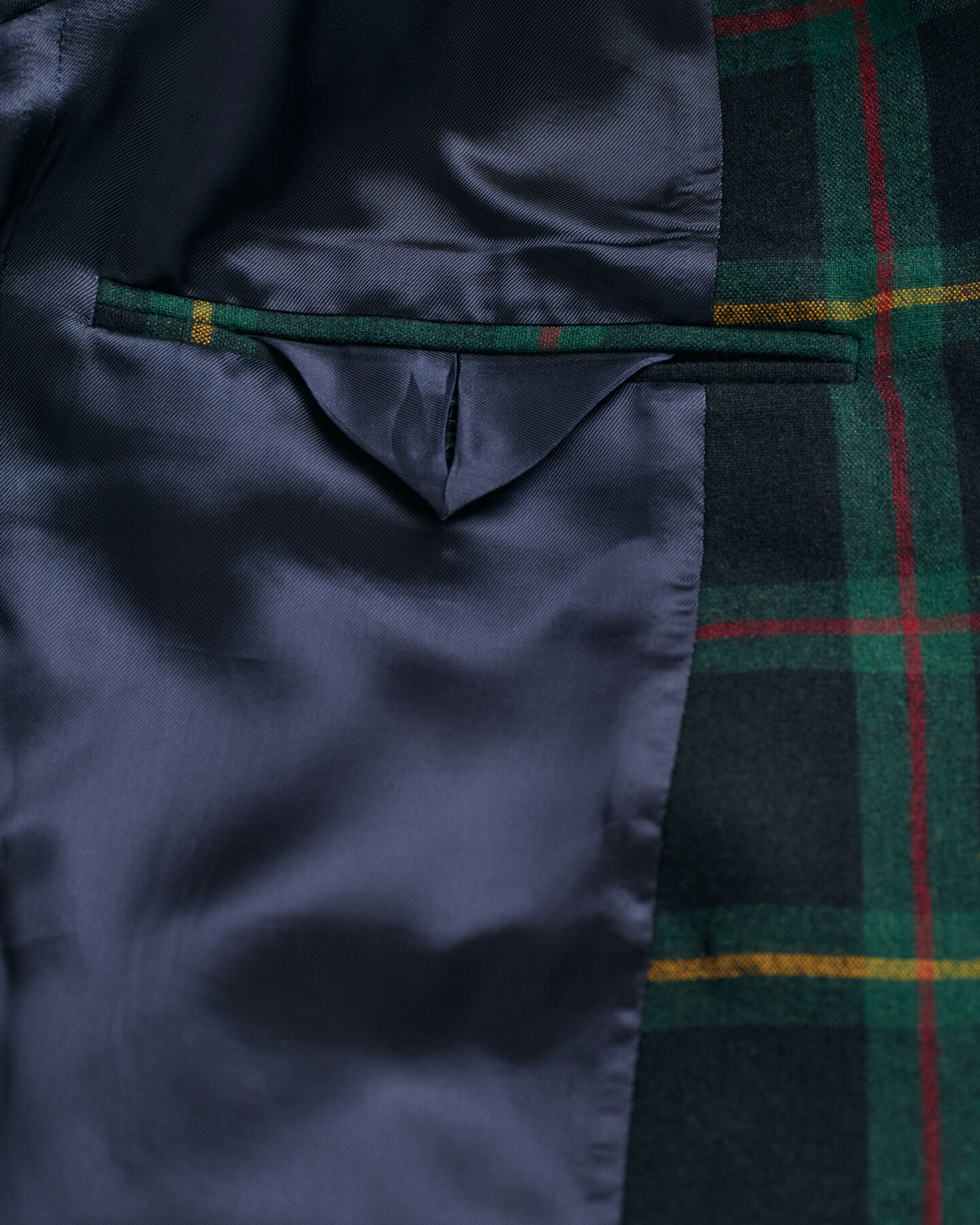 Veste blazer de costume regular fit à carreaux