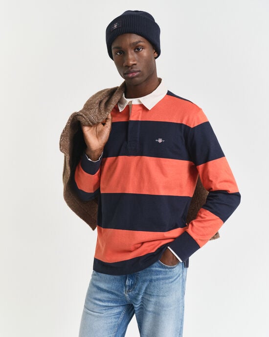 Heavy Rugger à rayures en colour-block
