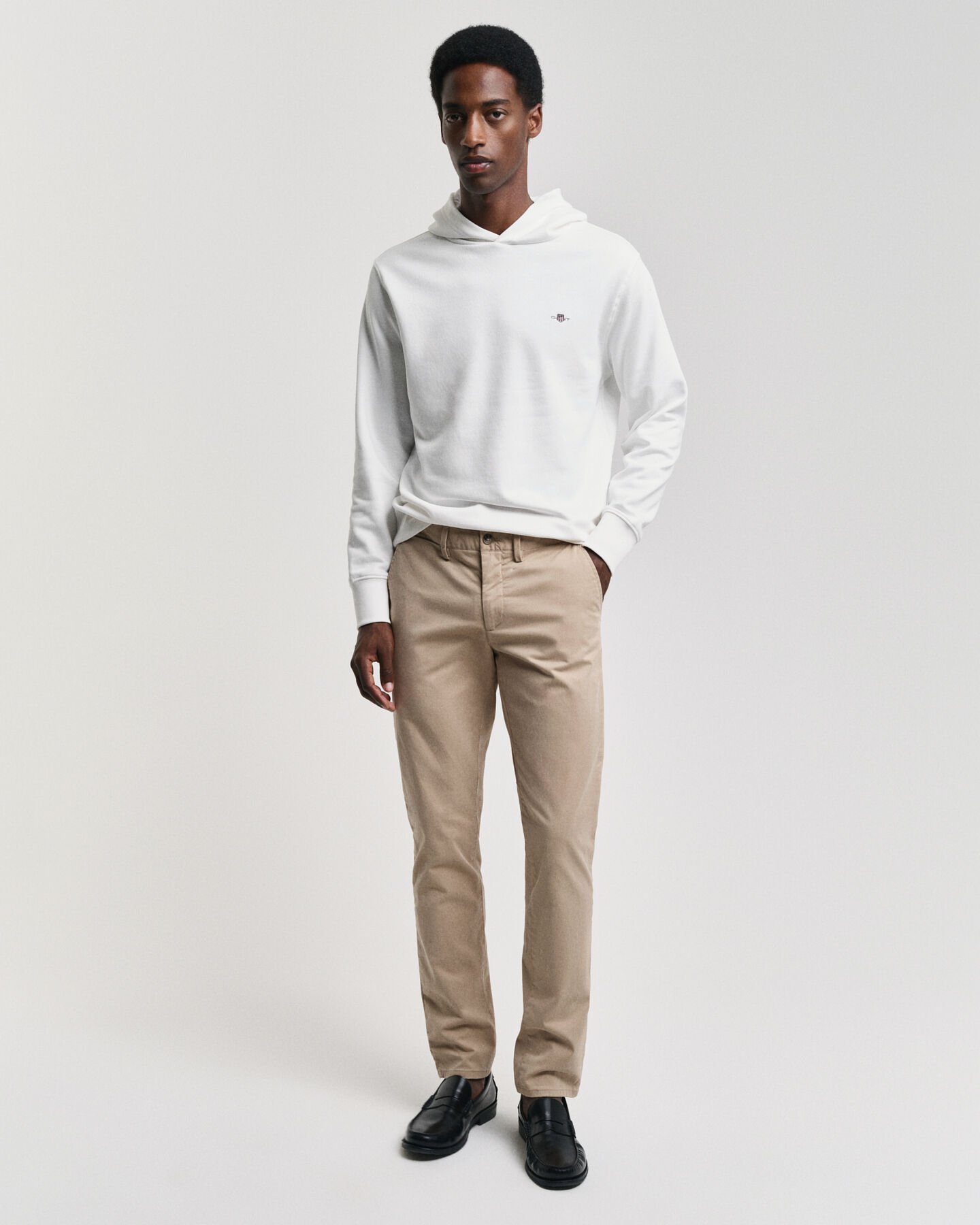 Basic Slim Fit Archive Shield chino
