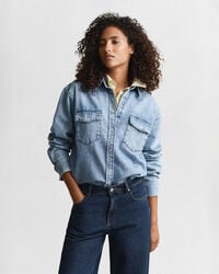 Relaxed Fit denim hemd