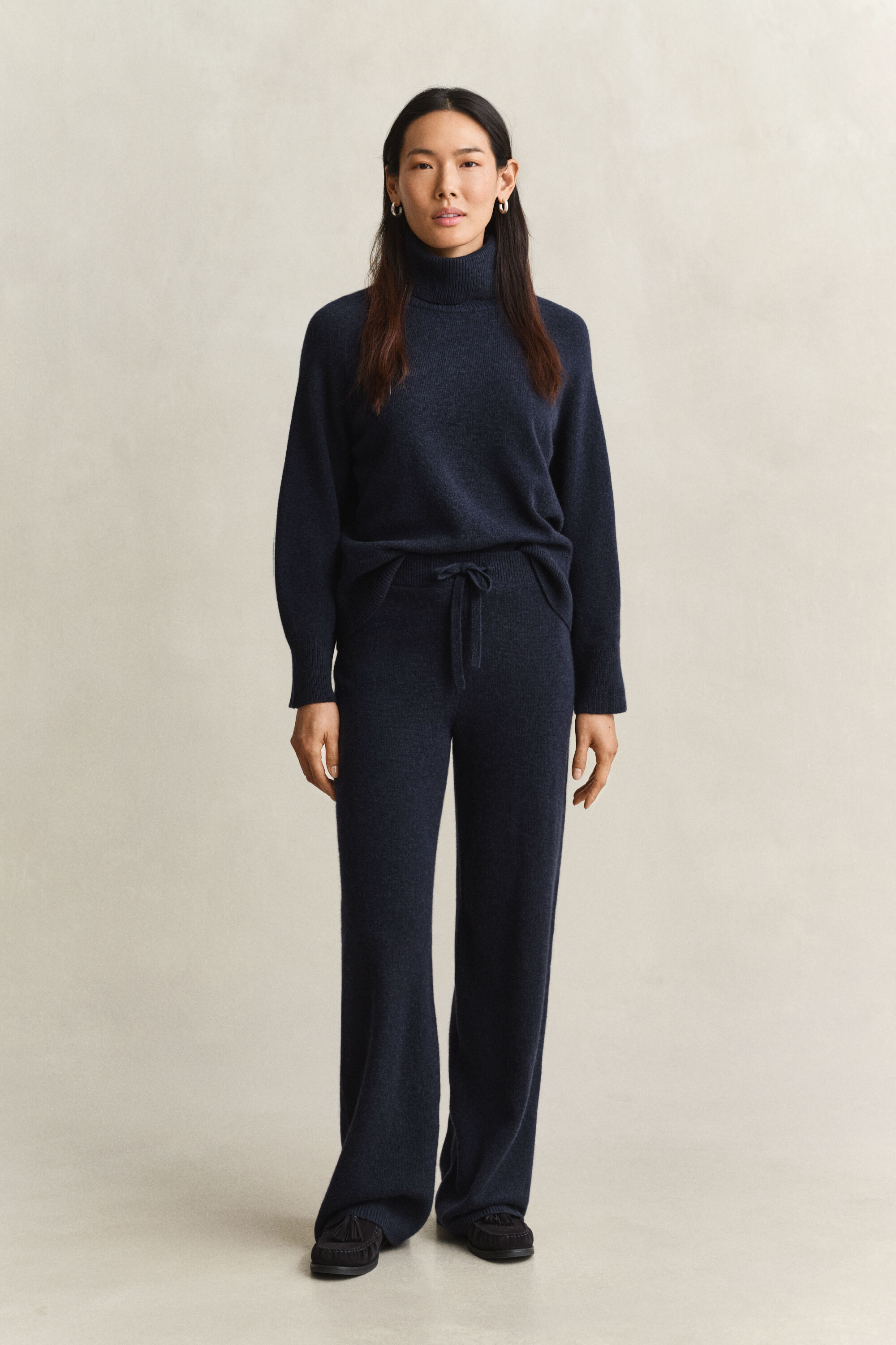 Pantalon en laine et cachemire