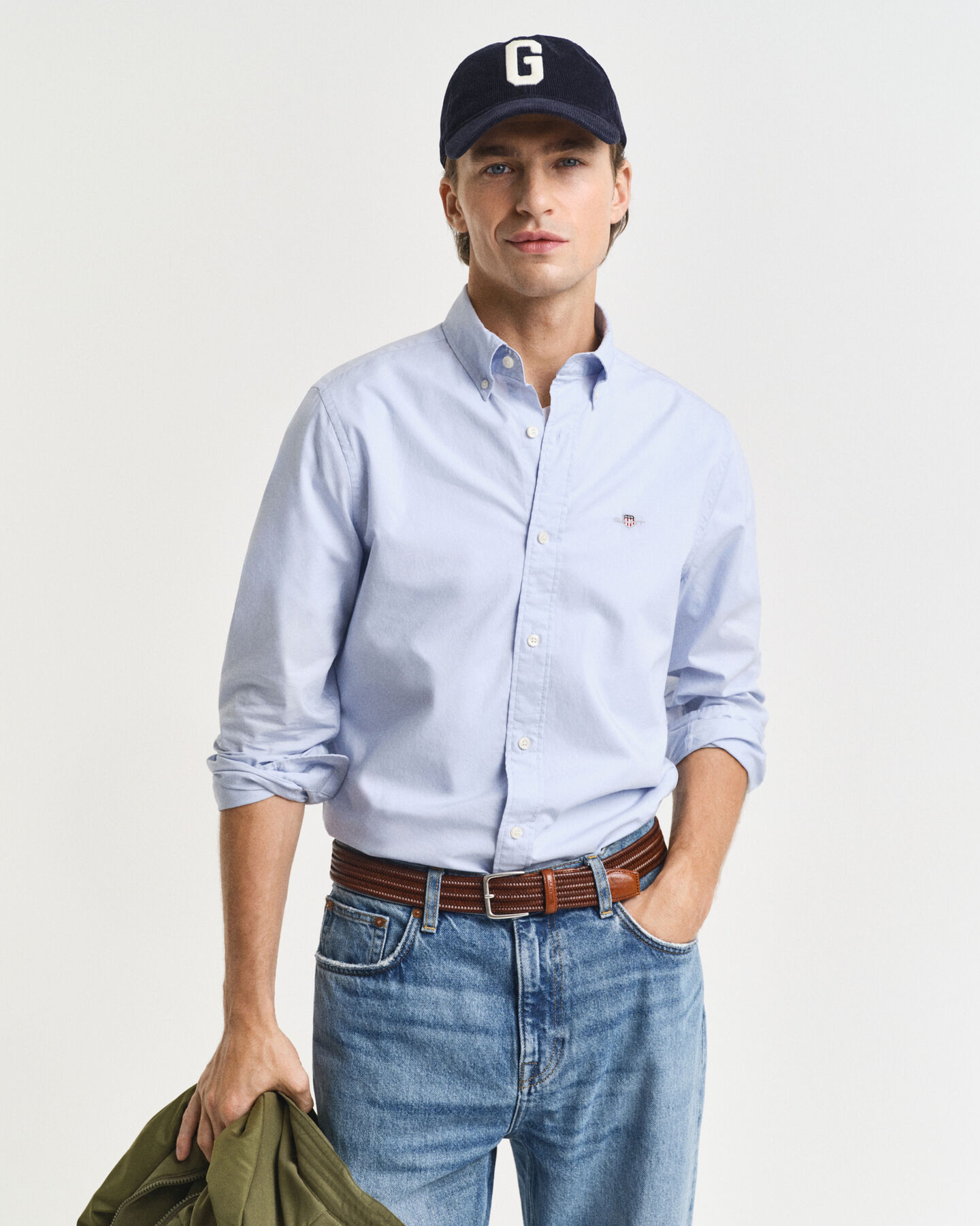 Slim Fit Classic hemd van poplin