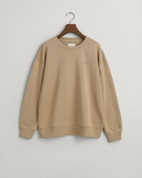 Shield sweatshirt met ronde hals