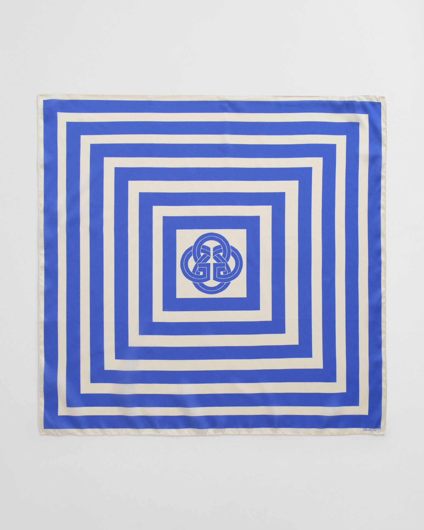 Zijden sjaal met streepjesprint