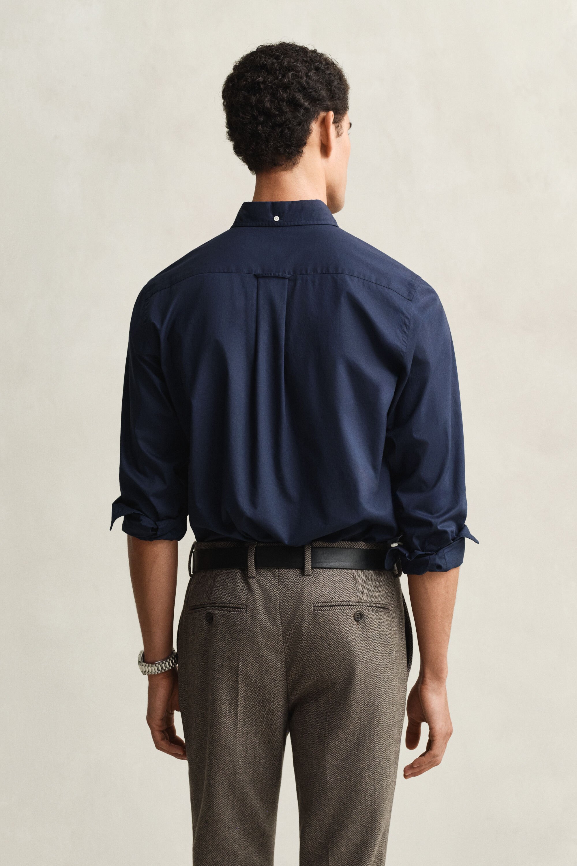 Regular Fit Classic overhemd van poplin