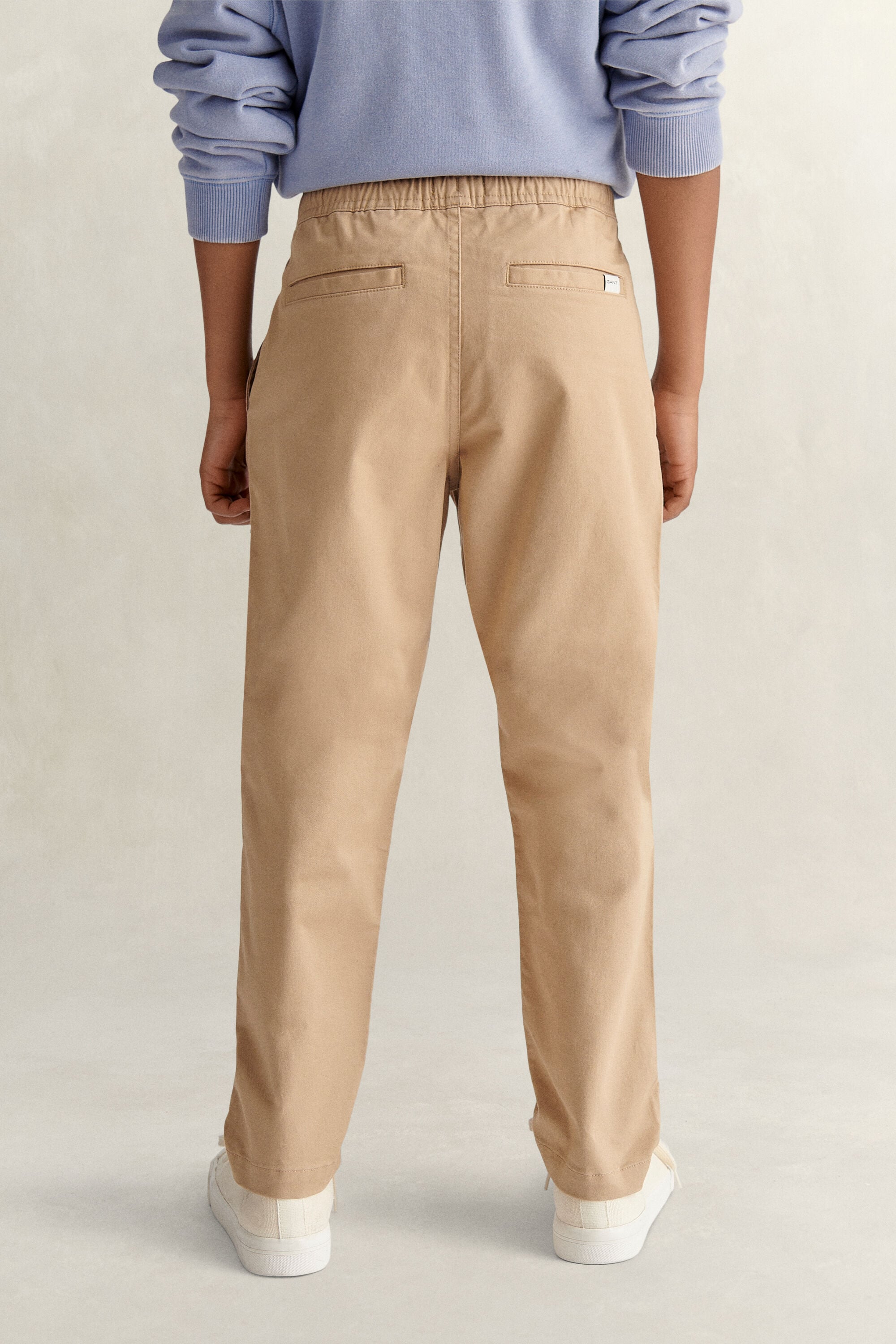 Pantalon chino avec cordon de serrage Ado Garçon
