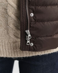 Lichte donsbodywarmer