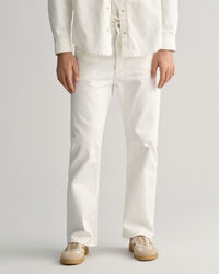 Loose Fit jeans in wit