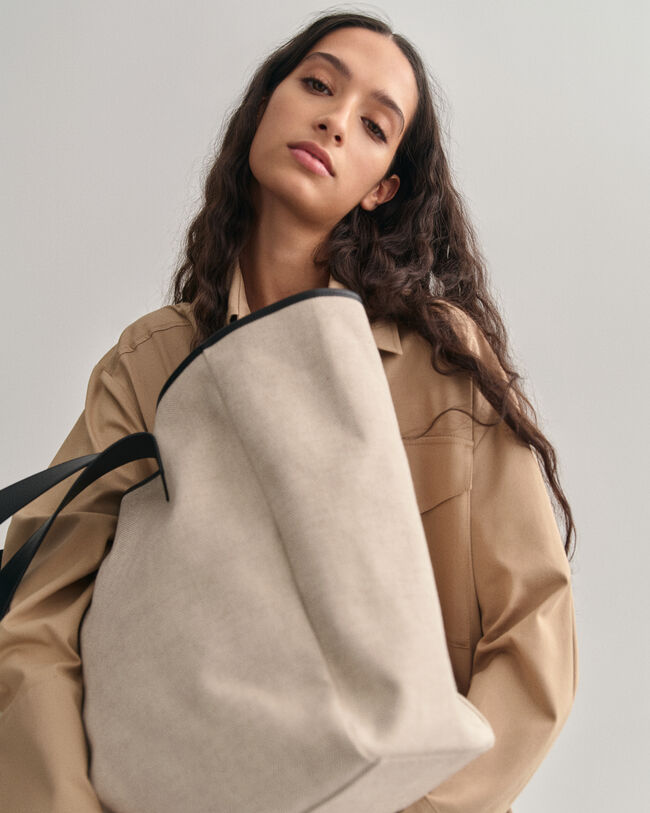 Grand sac fourre-tout en toile