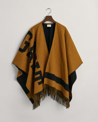 Poncho en laine Logo