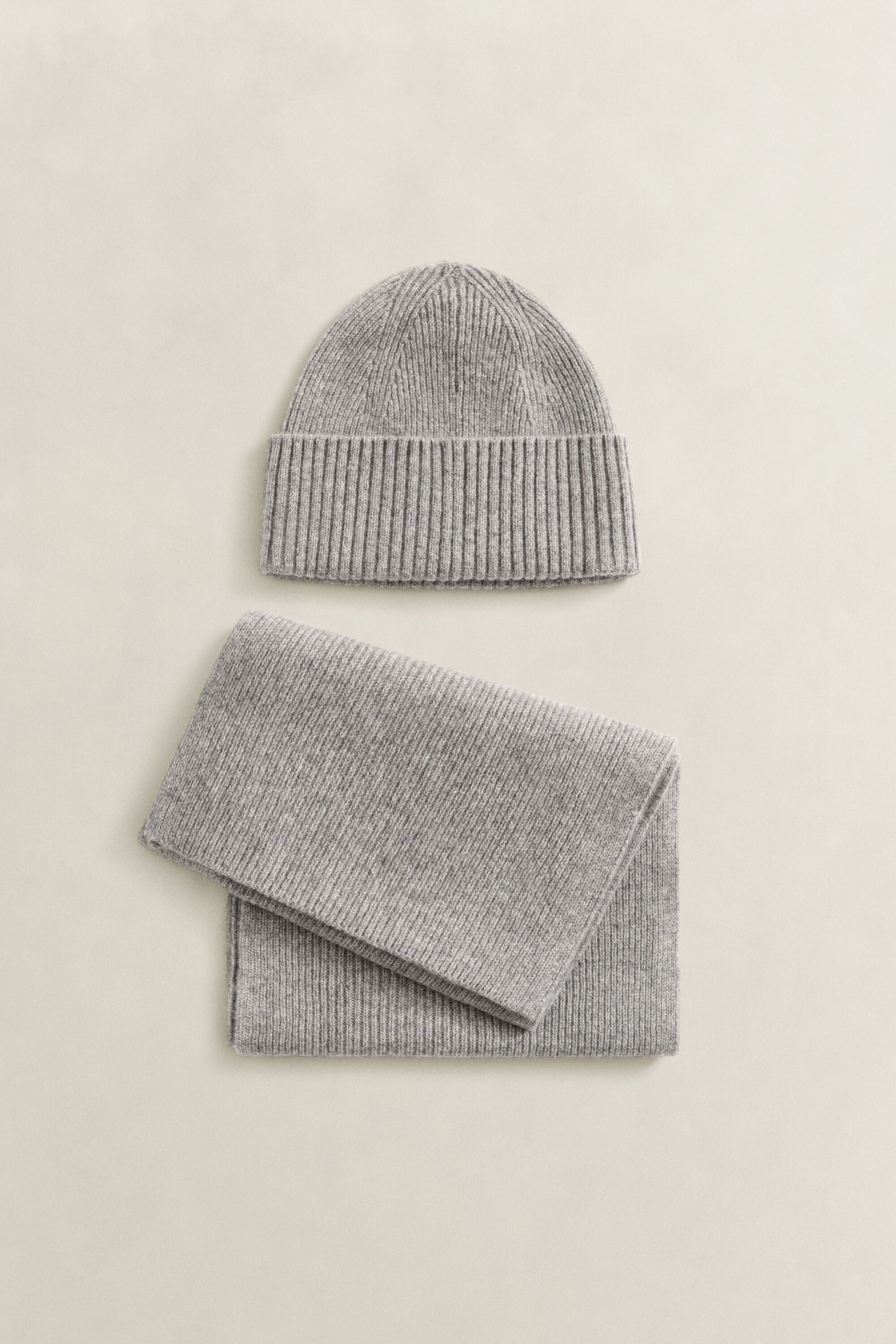 Cadeauset met kasjmier sjaal en beanie