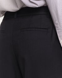 Getailleerde broek van wolmix