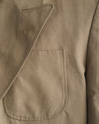 Oversized Safari kostuumblazer met dubbele knopenrij