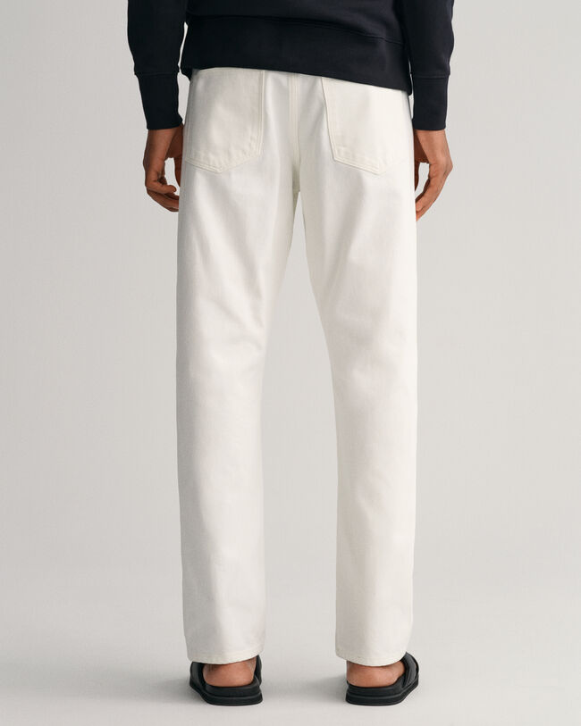 Witte Straight Fit jeans