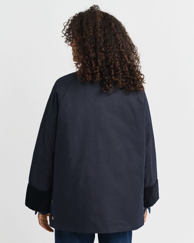 Veste en coton ciré Double Decker