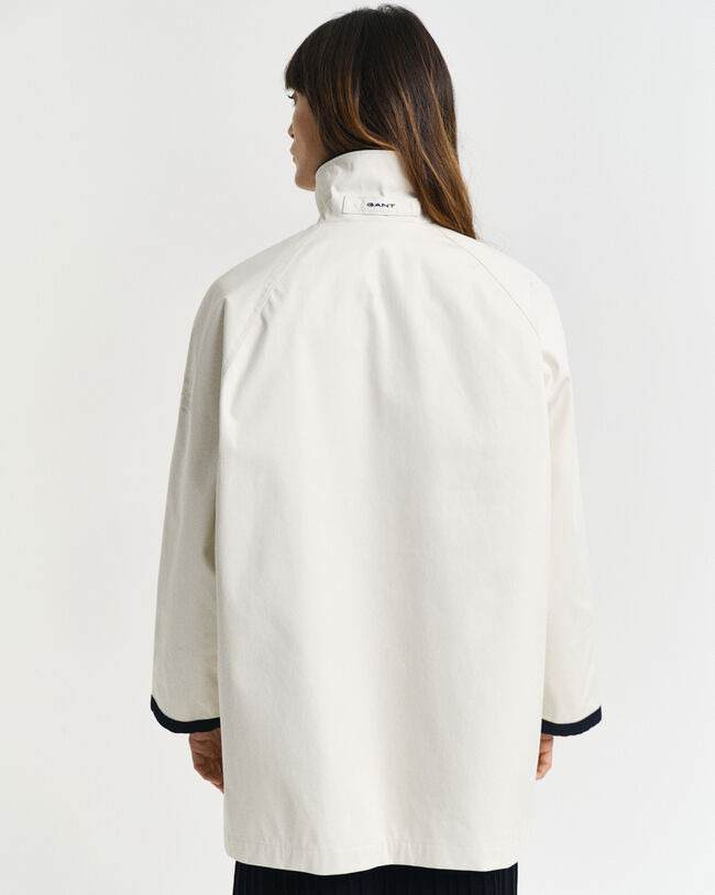 Sailing jack met contrasterende kraag