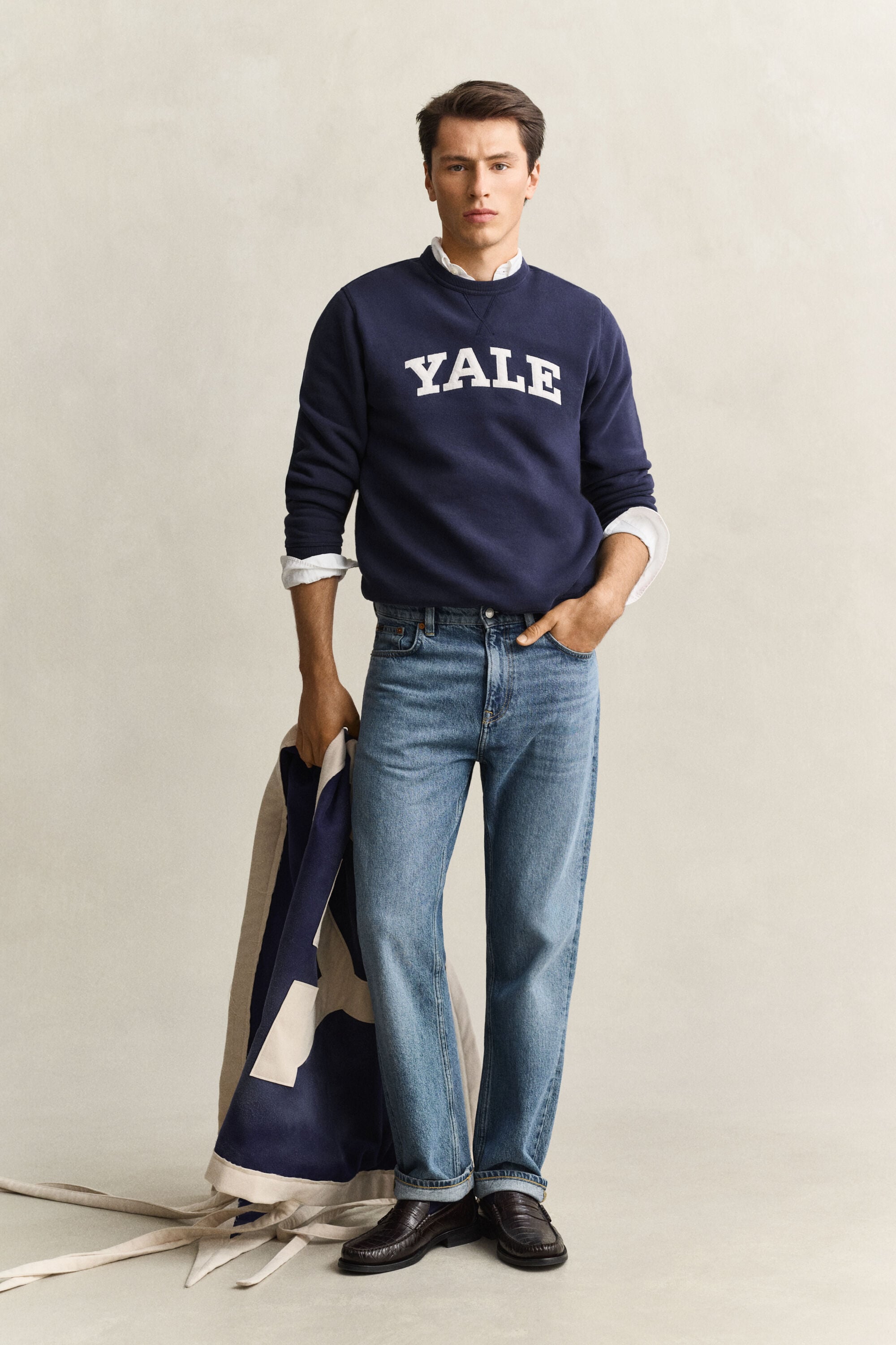 Sweat-shirt col rond Gant x Yale