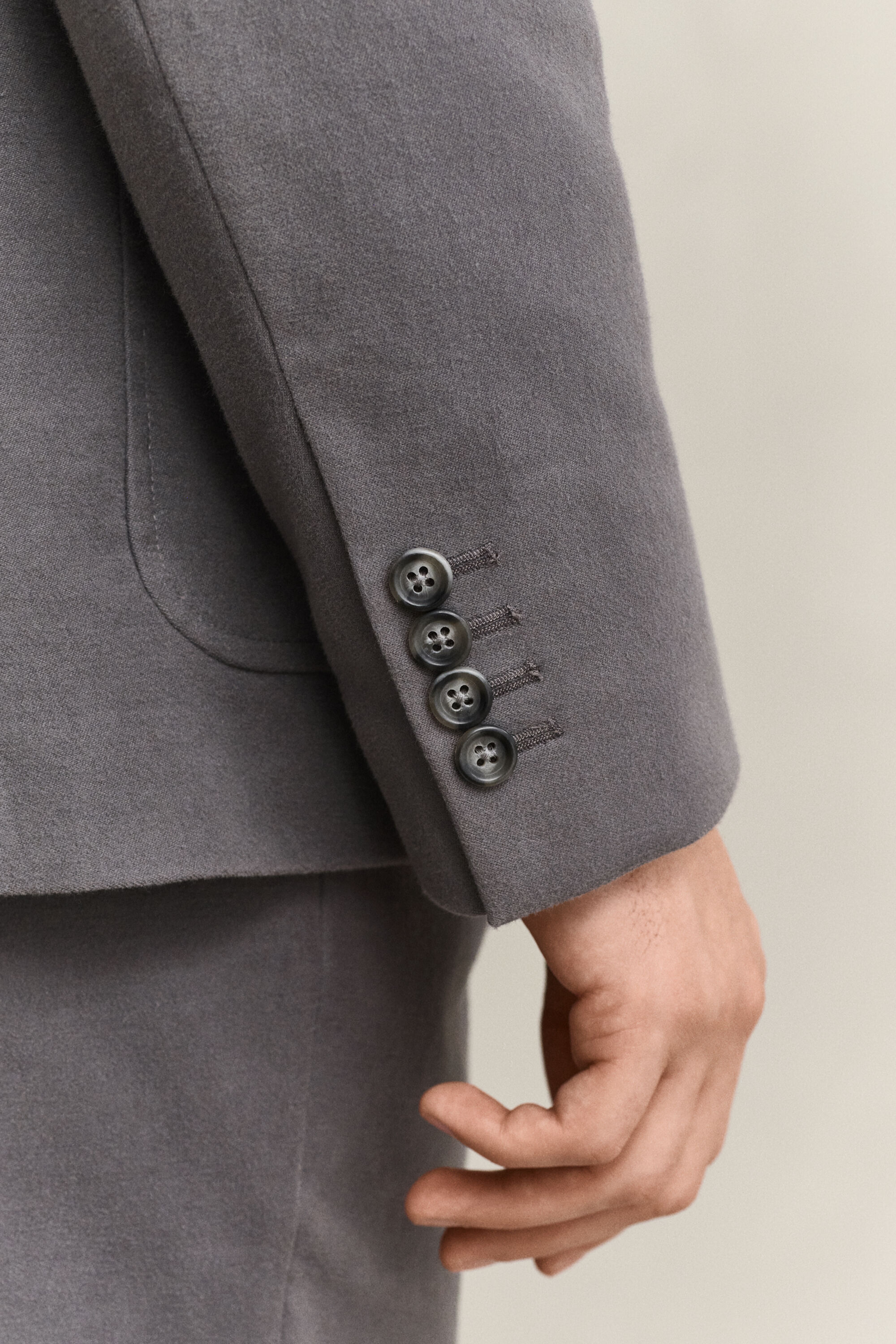 Veste de costume en moleskine