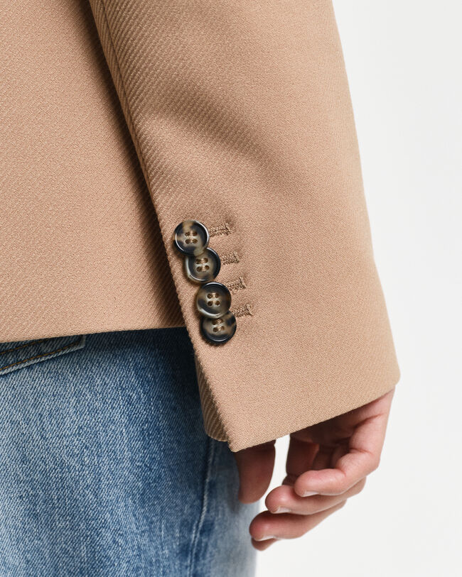 Veste blazer en serg&eacute;