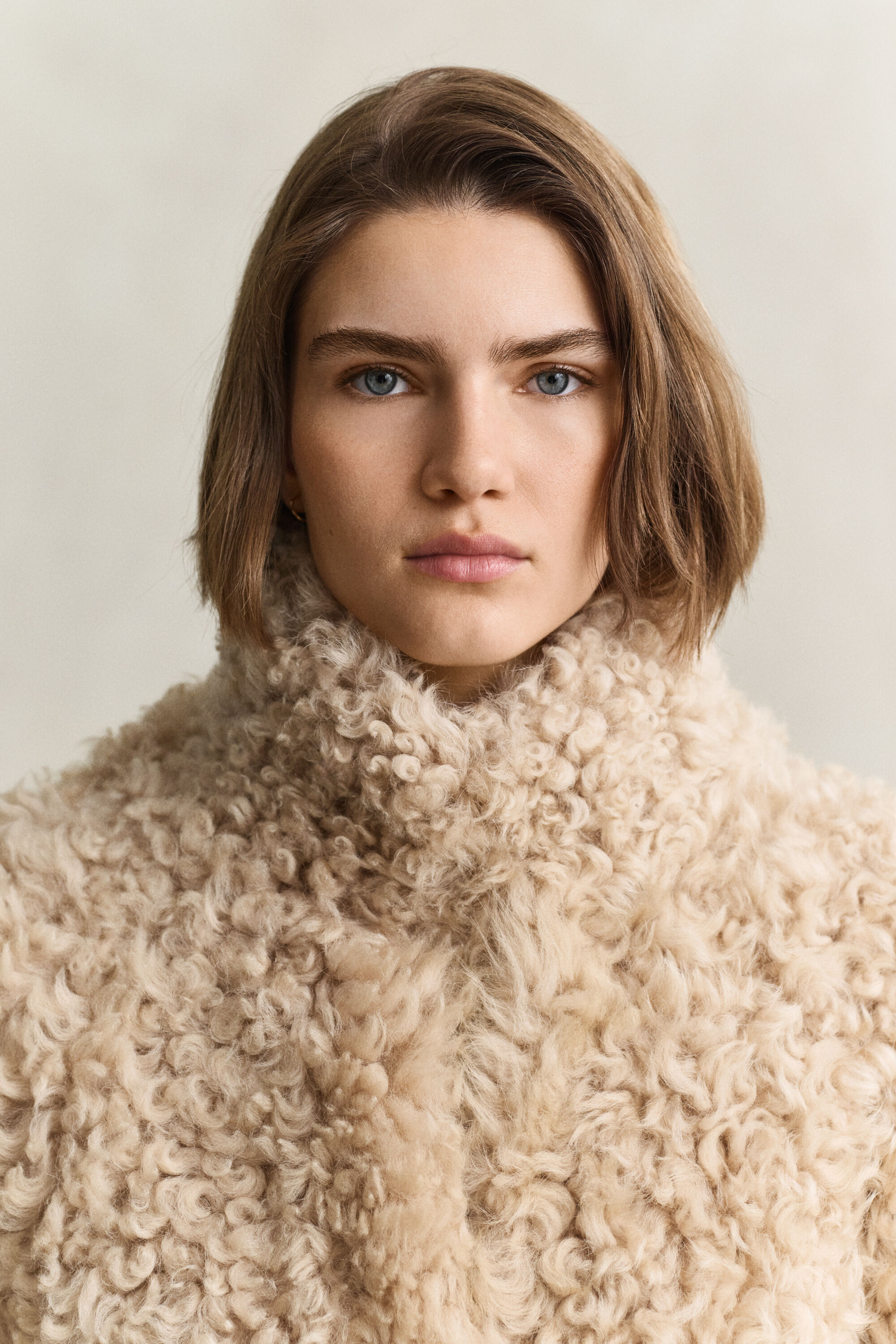 Shearling jas