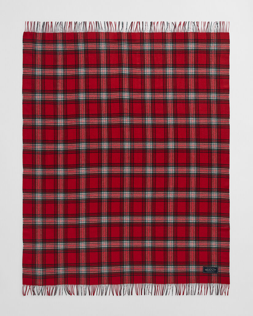 Jeté de lit en laine mérinos extra-fine