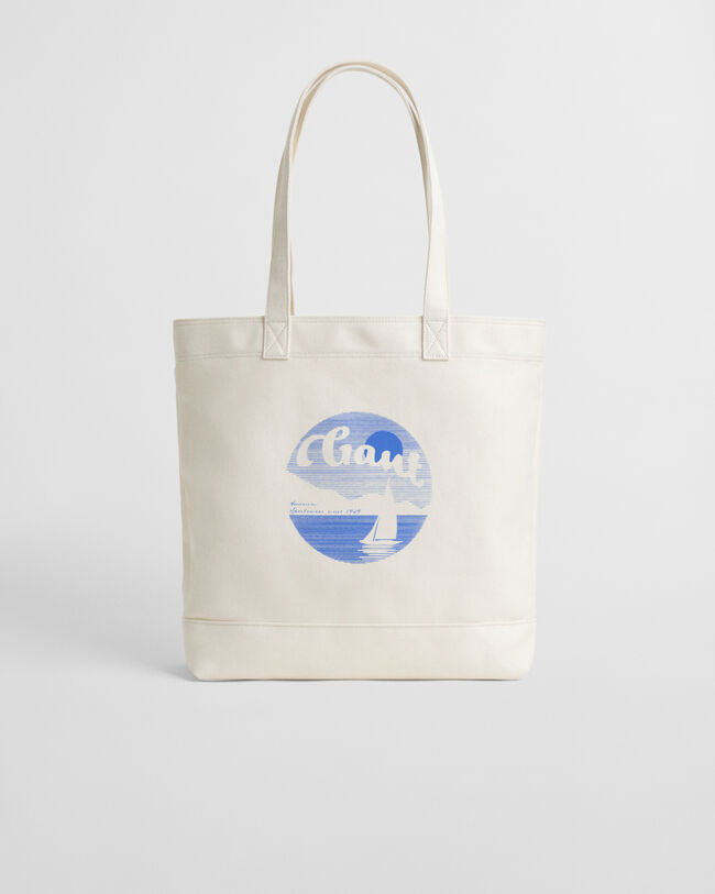 Sac fourre-tout en toile de coton Graphic