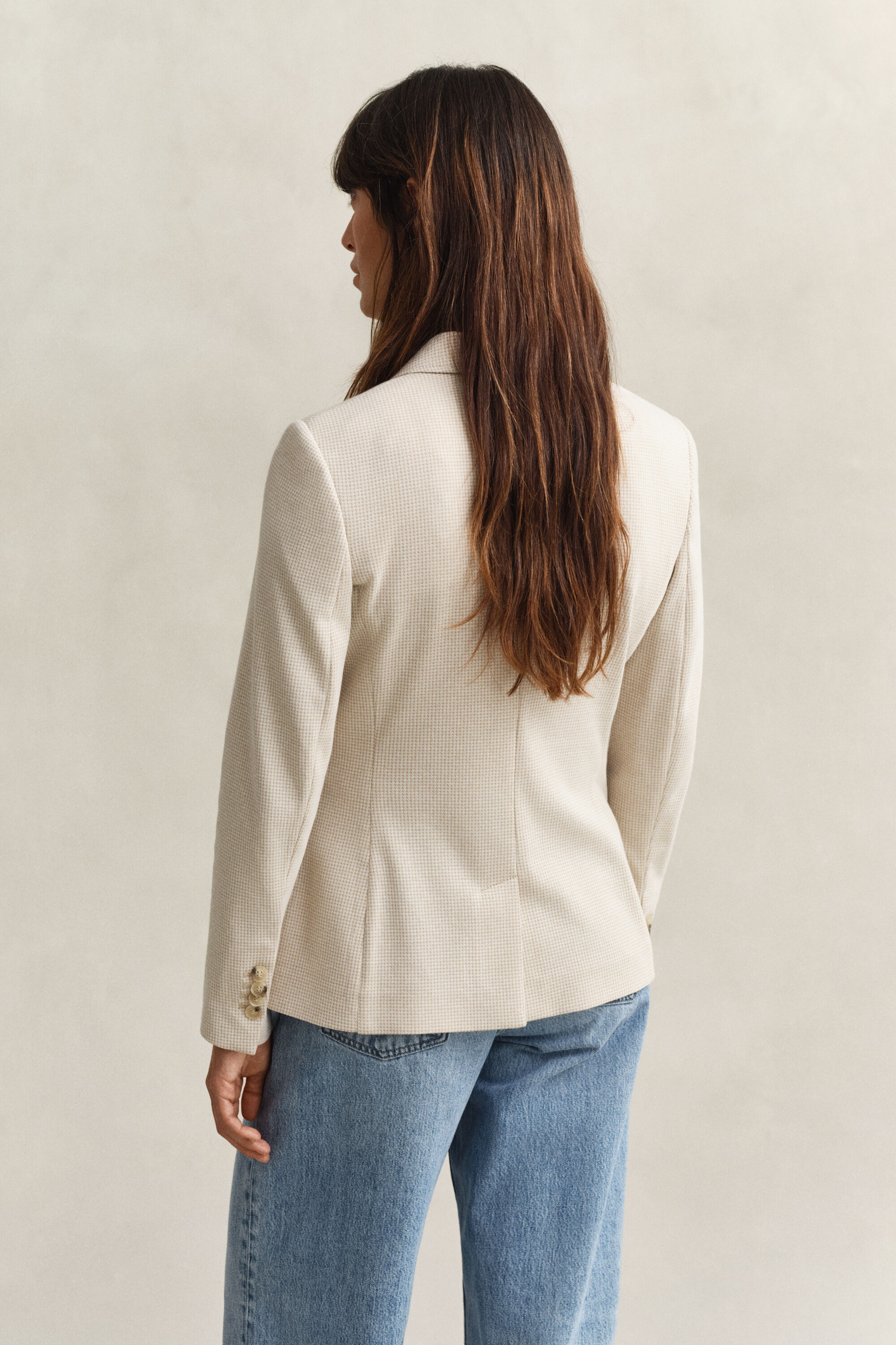 Veste blazer en piqué