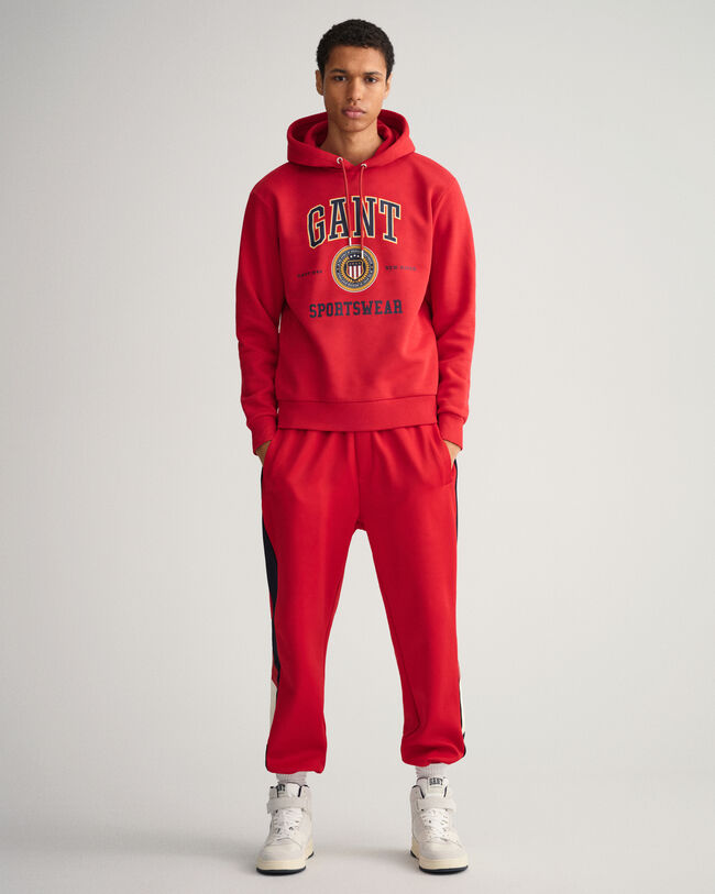 Sweat à capuche en jersey Crest Shield