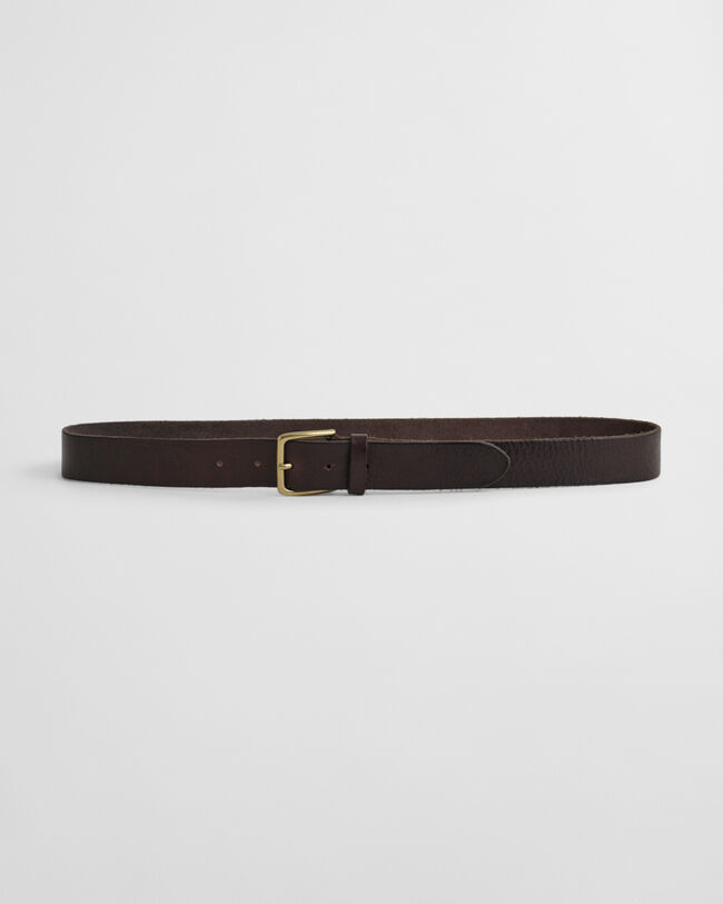 Ceinture en cuir foulonné