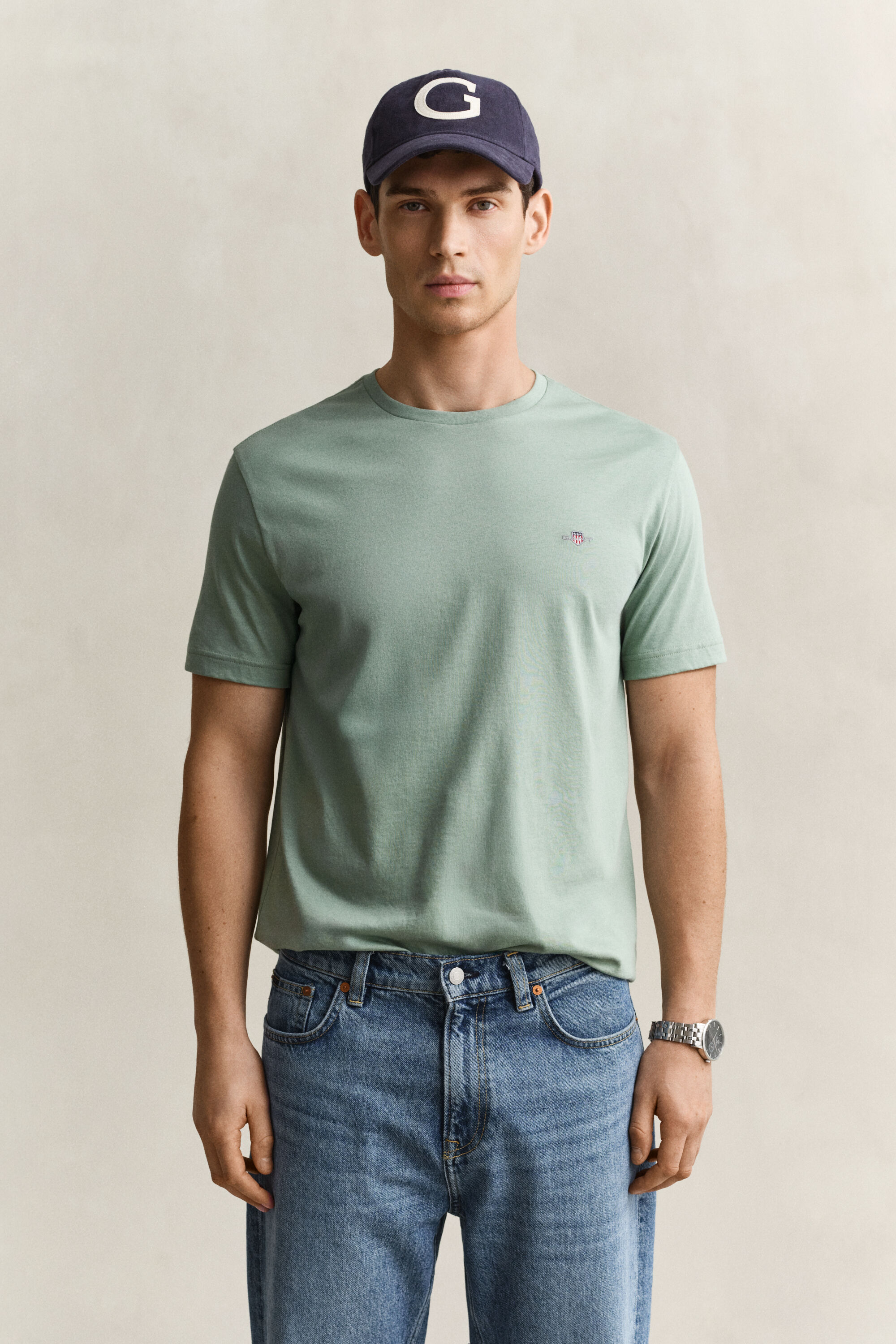 T-shirt coupe regular avec écusson
