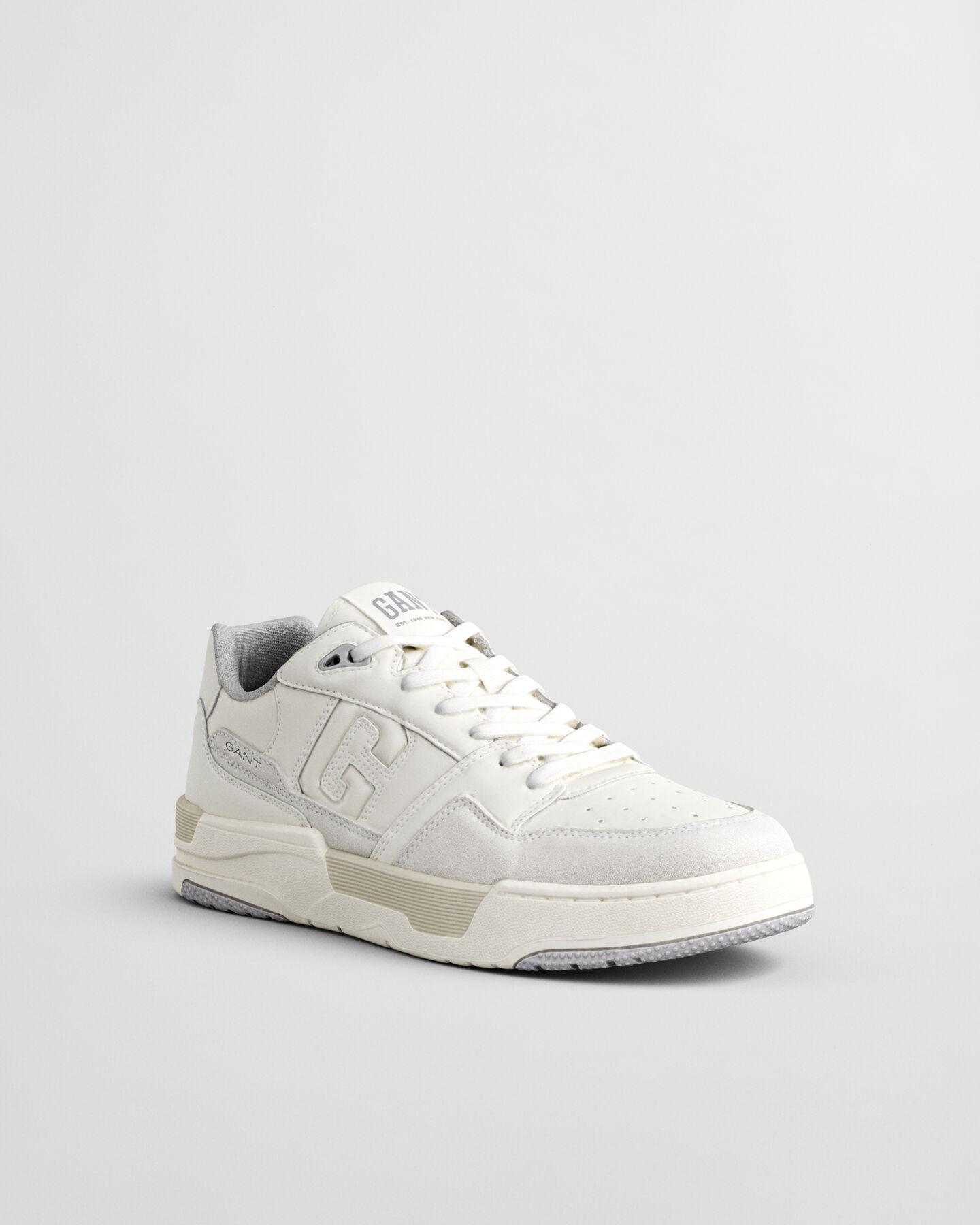 Baskets en daim et cuir Brookpal