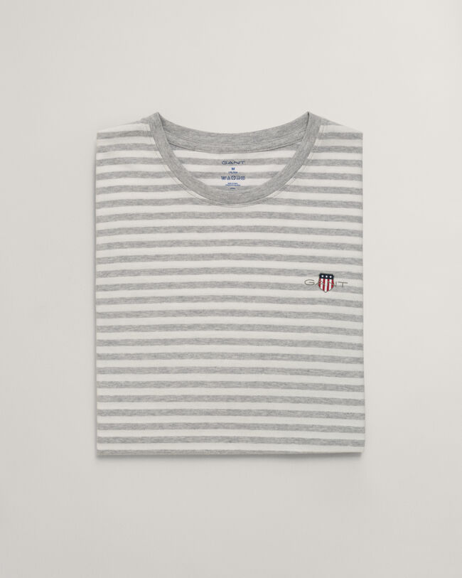 Shield pyjamashirt met strepen