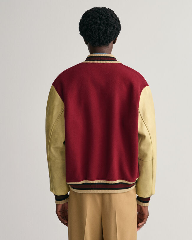 Gewatteerde Mix GANT Varsity Jacket
