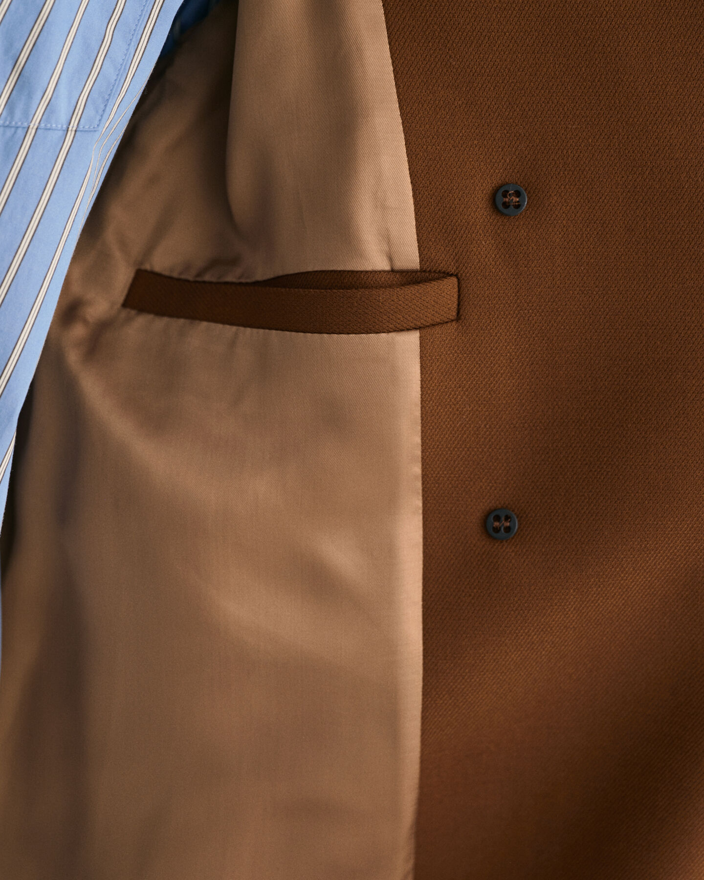 Trench-coat en laine mélangée