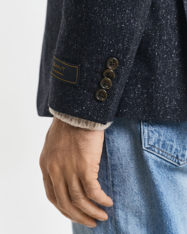 Slim Fit Donegal kostuumjasje