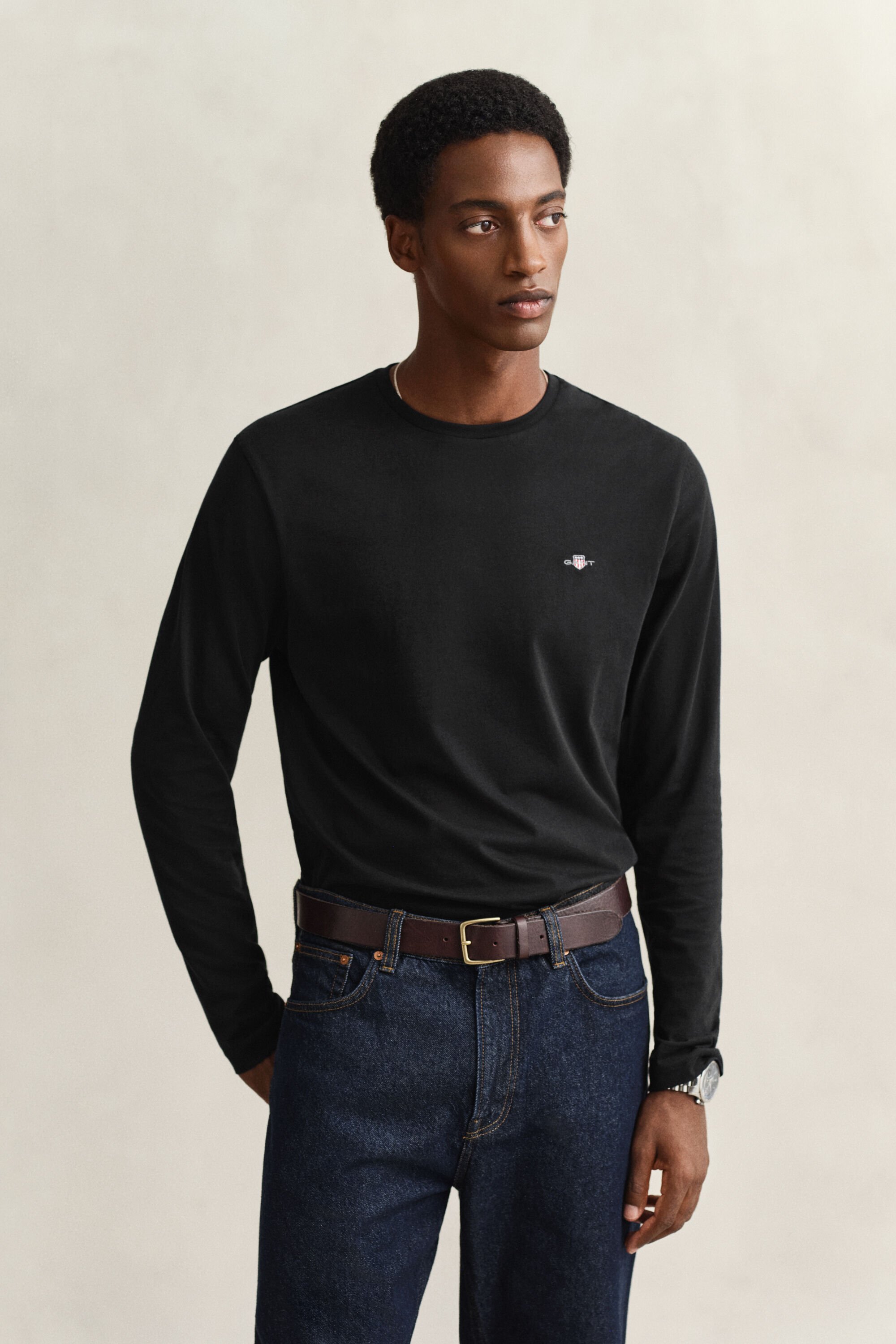 Shield T-shirt met lange mouwen