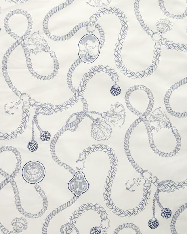 Housse de couette simple à imprimé Sailing